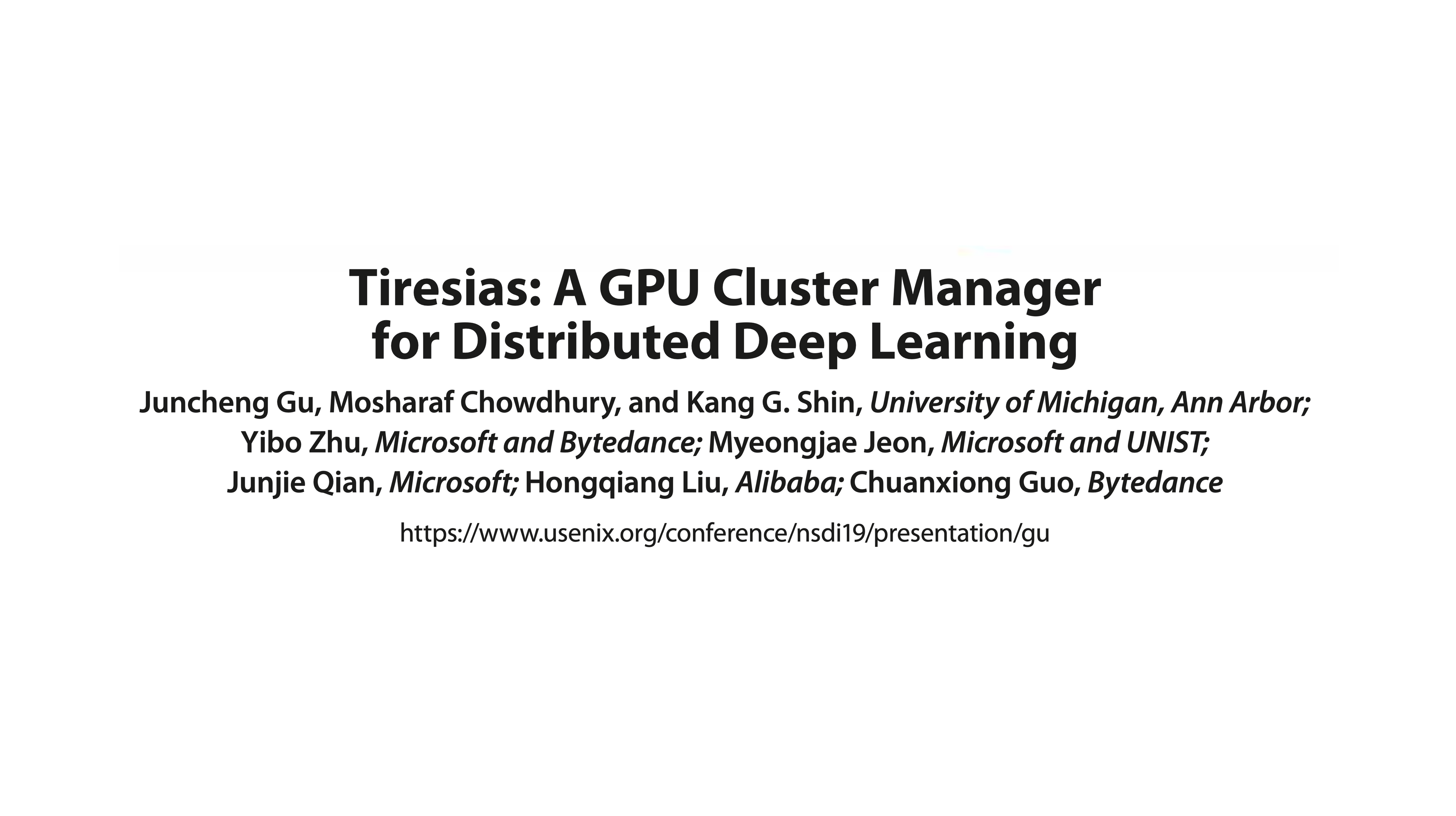 Tiresias Paper Review (작성중)